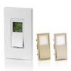 Leviton TIME SWITCH VIZIA TMR TTL 244WHT IV LA VPT24-16Z